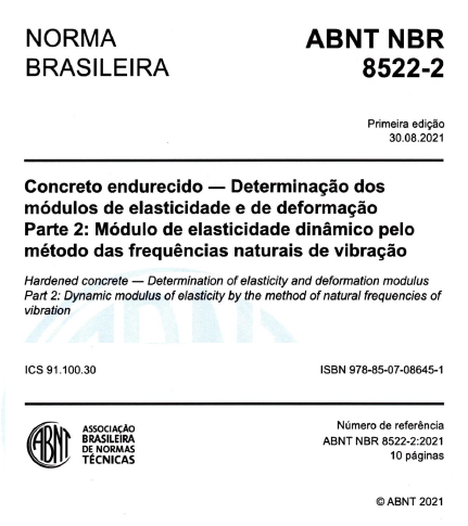 Norma ABNT NBR 8522-2-2021