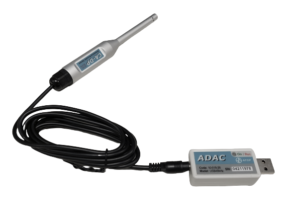 Captador Acústico CA-DP-USB-ADAC para Técnica de Excitação por Impulso