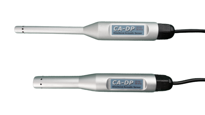 Microfones para alta frequenta, CA-DP e CA-DP-S, para realização da Técnica de Excitação por Impulso